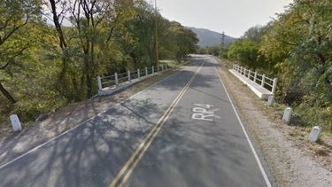 Se tiró al río El Tala para fugarse de la policía