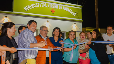 Inauguraron la obra de remodelación del minihospital de El Puesto