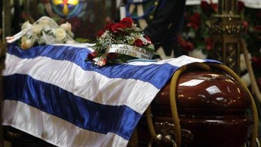 Los restos de Eduardo Galeano serán cremados hoy en Montevideo