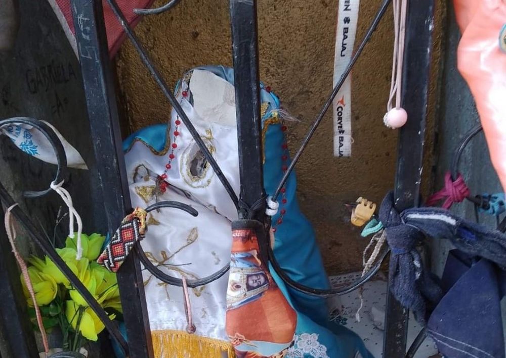 El descubrimiento de los daños a la Virgen del Valle causó malestar entre vecinos