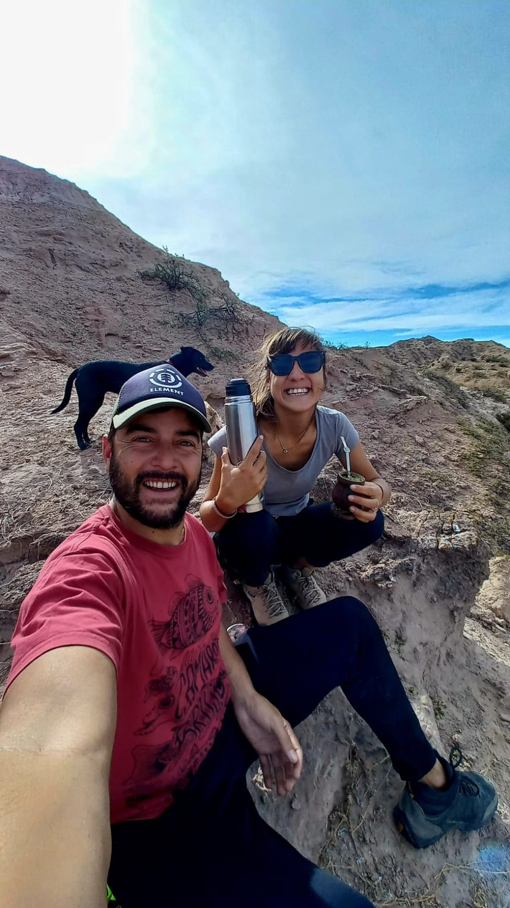 Nicolás y Rocio, unos viajeros que están por Catamarca