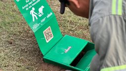 Instalaron un sistema de abono orgánico para residuos de mascotas en el Parque Adán Quiroga Instalaron un sistema de abono orgánico para residuos de mascotas en el Parque Adán Quiroga