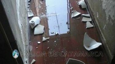 Demorado por causar daños en el club Juventud