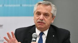 Presidente. Alberto Fernández.