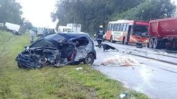Trágico accidente en La Cocha