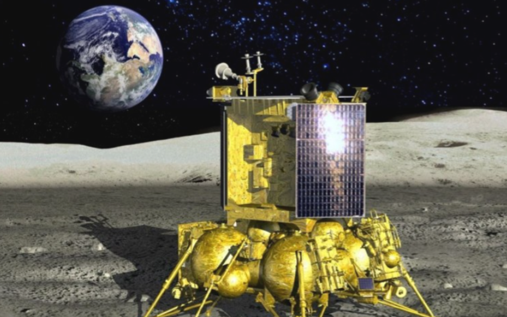 La nave Luna-25 quedó fuera de control y se estrelló contra el satélite.