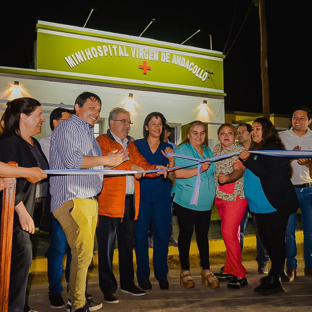 Inauguraron la obra de remodelación del minihospital de El Puesto