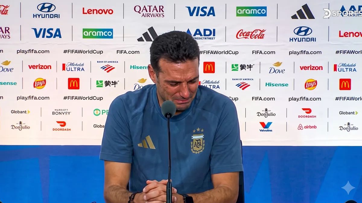 Scaloni lamentó la derrota y planteó su posible salida
