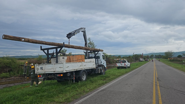 el temporal dejo a 30 familias afectadas en manantiales y alijilan