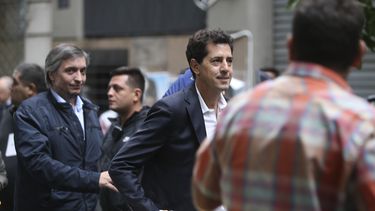 Encuentro. Máximo Kirchner se distanció del presidente Fernández en julio del año pasado.&nbsp;