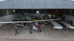 Operativo. Las fuerzas de seguridad secuestraron seis aeronaves que se utilizaban para el narcotráfico.