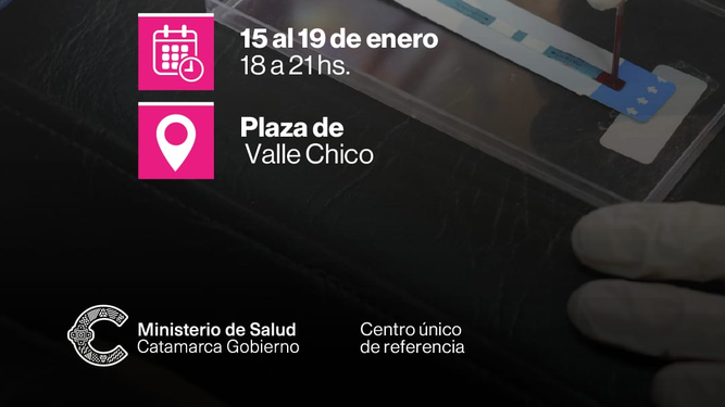 Salud continúa con los testeos rápidos de VIH y Sífilis