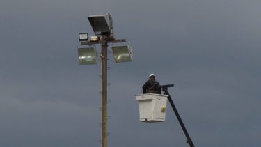 trabajos de mejoramiento en la iluminacion del primo a. prevedello