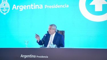 Alberto Fernández participó de la exposición del ministro Martín Guzmán a los mandatarios provinciales