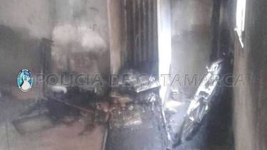 Voraz incendio en una vivienda del norte de la ciudad