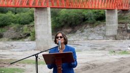 Inauguran pasarela de Palo Labrado en Paclín