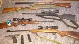 Amenazó de muerte a un joven, le allanaron la casa y encontraron 6 armas