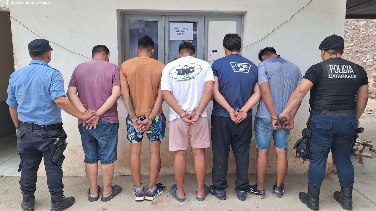 Cinco personas detenidas tras el robo en un local comercial en Recreo