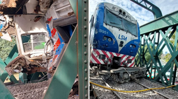 Choque de trenes en Palermo