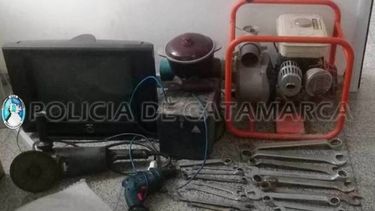 Desbaratan una banda que robaba en las fincas de Belén