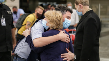 Llegó el primer contingente de argentinos repatriados de Ucrania