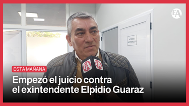 Empezó el juicio contra el exintendente Elpidio Guaraz