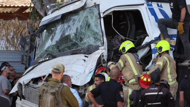 Atentado en Israel: un camión atropelló e hirió a más de 40 personas en Tel Aviv