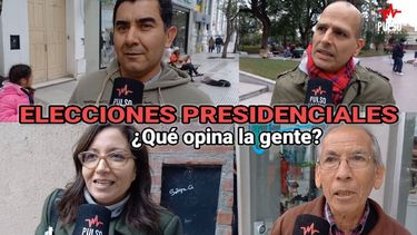 elecciones presidenciales: ¿que opina la gente en catamarca?