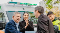 Nuevas ambulancias se suman al sistema de salud provincial