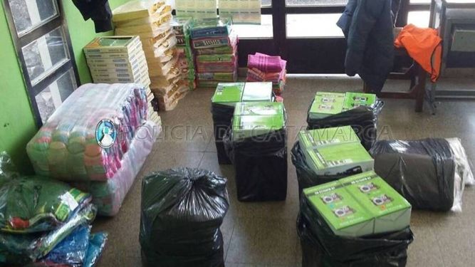 Incautan mercadería valuada en $145.000