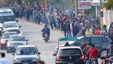 Aprehendieron a ocho personas en la final del Federal A