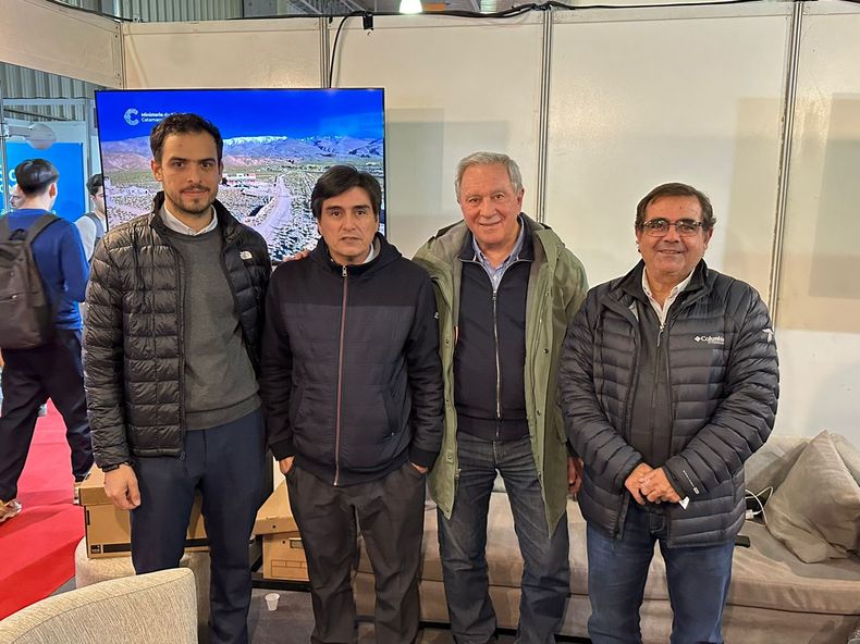 El vicegobernador de Catamarca, Rubén Dusso, estuvo presente en una nueva edición la expo minera de San Juan