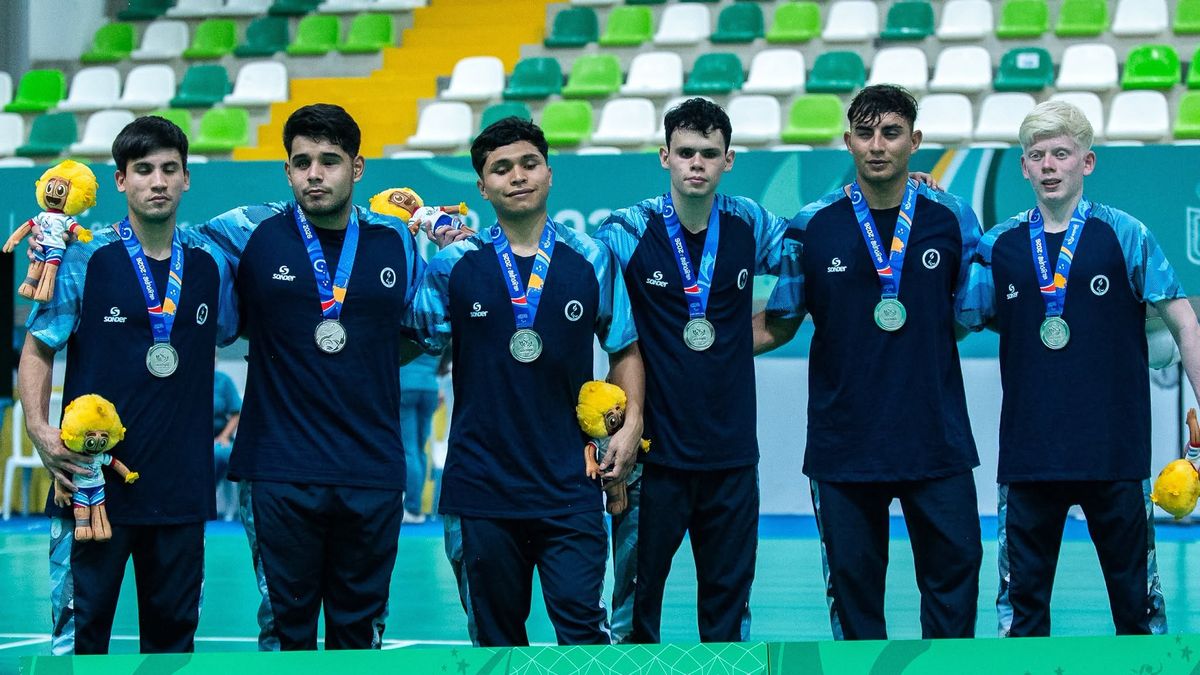 Los Topos, con medalla plateada en el Goalball
