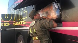 Incautan mercadería en rutas nacionales