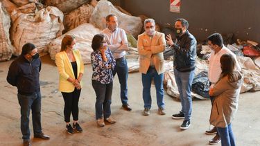 Junto a Cabandié, Jalil anunció el traslado de la planta de Residuos Sólidos Urbanos