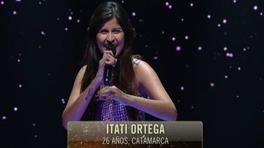 Itatí deslumbró en el reality musical de TELEFE “Elegidos”