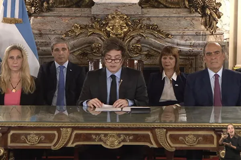 Javier Milei realizará una cadena nacional sobre los vetos a las leyes del Congreso