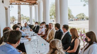 Gobierno. Raúl Jalil se reunió con su gabinete.&nbsp;