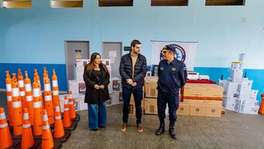 incorporan equipamiento tecnologico y de seguridad para fortalecer las comisarias