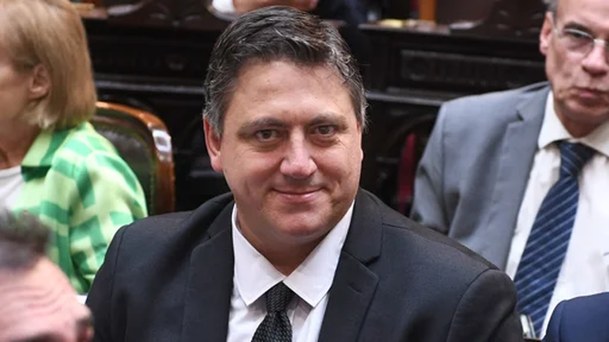 Senador nacional de La Libertad Avanza. Francisco Paoltroni.