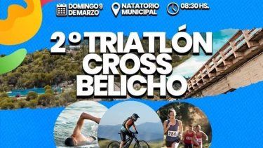 Se viene el segundo  Triatlón Cross Belicho
