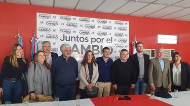 Negri junto a Lopez y Gorleri estuvieron en Catamarca junto a referentes de Juntos por el Cambio