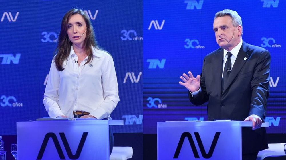 Villarruel y Rossi, de cara al balotaje.&nbsp;