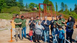 Las Juntas cuenta con un nuevo acceso y avanza la reconstrucción del puente principal