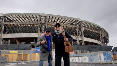 Cruz y Emilio Morales en Napoles