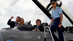 Milei y un gasto de USD 33 millones en las fuerzas del cielo norteamericanas