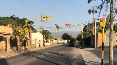 Semáforos para no videntes en Valle Viejo