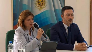 Patricia Bullrich y Luis Petri.&nbsp;