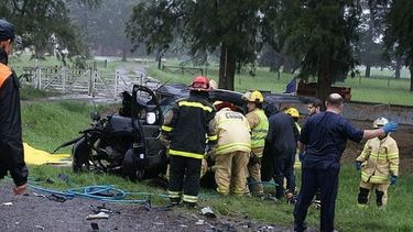 Murieron cuatro hinchas de Boca en un accidente