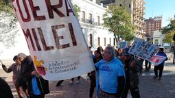 Nueva marcha de Jubilados Autoconvocados, en contra de las medidas de Milei